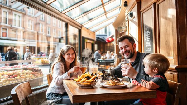 Meilleurs restaurants à Lille adaptés aux familles avec enfants